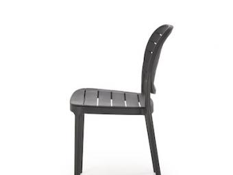 Halmar meble K-529 szék - fekete Kerti bútor