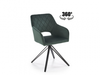 Halmar meble K-535 szék - fekete/bluvel 78 Étkező