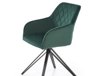 Halmar meble K-535 szék - fekete/bluvel 78 Étkező
