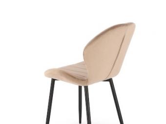 Halmar meble K-538 szék - fekete/bluvel 40 Étkező