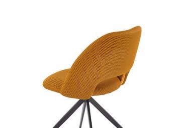 Halmar meble K-546 szék - fekete/membran mustard Étkező