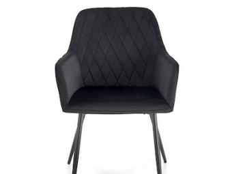 Halmar meble K-558 szék - fekete/bluvel 19 Étkező