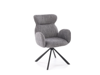 Halmar meble K-571 szék - fekete/tap 248 Étkező