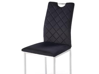 Halmar meble K-578 szék - cróm/velvet 66 Étkező