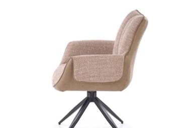 Halmar meble K-579 szék - fekete/tap 257/tap 256 Étkező