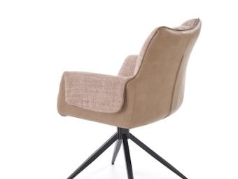 Halmar meble K-579 szék - fekete/tap 257/tap 256 Étkező