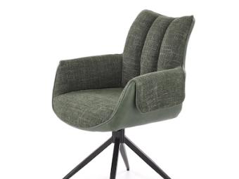 Halmar meble K-579 szék - fekete/tap 259/tap 258 Étkező