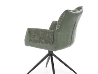 Halmar meble K-579 szék - fekete/tap 259/tap 258 Étkező