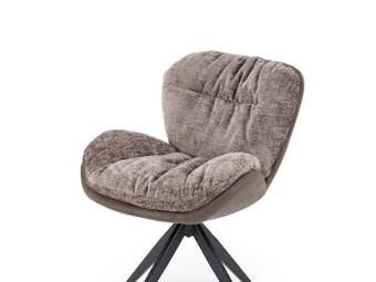 Halmar meble K-599 szék - fekete/haga 16/antik taupe Étkező