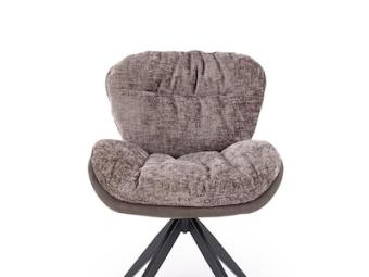 Halmar meble K-599 szék - fekete/haga 16/antik taupe Étkező