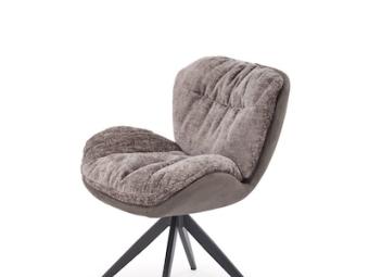 Halmar meble K-599 szék - fekete/haga 16/antik taupe Étkező