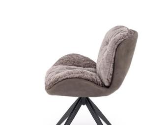 Halmar meble K-599 szék - fekete/haga 16/antik taupe Étkező