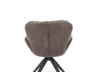 Halmar meble K-599 szék - fekete/haga 16/antik taupe Étkező