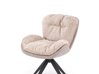 Halmar meble K-599 szék - fekete/haga 30/antik taupe Étkező