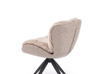 Halmar meble K-599 szék - fekete/haga 30/antik taupe Étkező