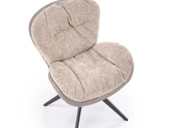 Halmar meble K-599 szék - fekete/haga 30/antik taupe Étkező