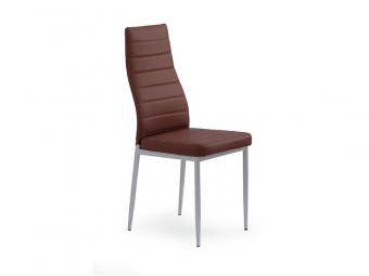 Halmar meble K-70 szék - aluminium/barna Étkező