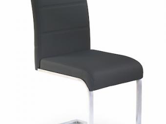 Halmar meble K-85 szék - cróm/fekete Étkező