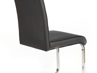 Halmar meble K-85 szék - cróm/fekete Étkező
