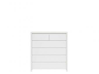 BRW Meble Kaspian I KOM6S komód - fehér Elemes nappali bútorok
