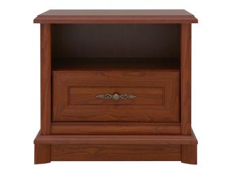 BRW Meble Kent 1 KOM1S éjjeliszekrény - gesztenye Elemes nappali bútorok
