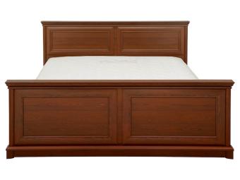 BRW Meble Kent 1 LOZ160 franciaágy keret - gesztenye Elemes nappali bútorok