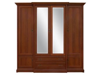 BRW Meble Kent 1 SZF4D2S gardróbszekrény - gesztenye Elemes nappali bútorok