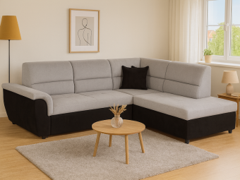 Sandra design Kiel sarokgarnitúra - balos - D kat. Ülőgarnitúra