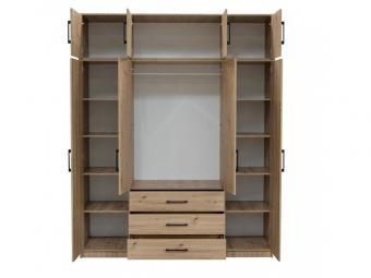 Stolar meble Kos NADD4 szekrény rátét - artisan tölgy Elemes hálószobák