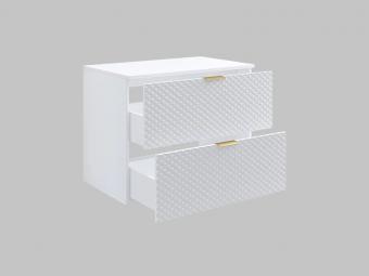 Helvetia meble Laura 48 fali elem - fehér Elemes fürdőszoba bútorok