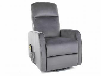 Leto velvet relax fotel