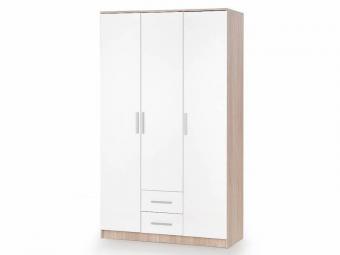 Halmar meble Lima S-03  gardróbszekrény - világos sonoma tölgy/fehér Elemes nappali bútorok