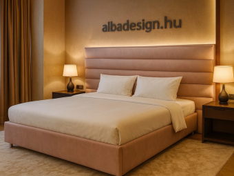 Alba design möbel Line extra 140 franciaágy keret - VI. kat.	 Hálószoba