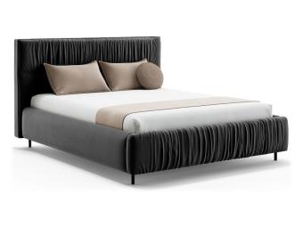 BRW Meble Liria A 120 franciaágy keret - 36 db - fém - velvet 216.26 Elemes hálószobák