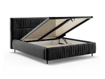 BRW Meble Liria A 120 franciaágy keret - 36 db - fém - velvet 216.26 Elemes hálószobák