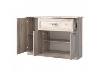 Mebelbos meble Lizbon KOM3D1S komód - nairobi gesztenye Elemes nappali bútorok