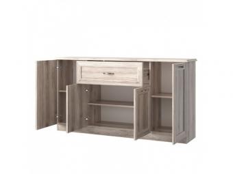 Mebelbos meble Lizbon KOM4D1S komód - nairobi gesztenye Elemes nappali bútorok