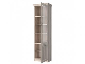 Mebelbos meble Lizbon REG1D1W vitrin - nairobi gesztenye Elemes nappali bútorok