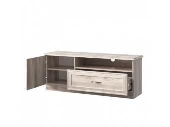 Mebelbos meble Lizbon RTV1D1S TV állvány - nairobi gesztenye Elemes nappali bútorok