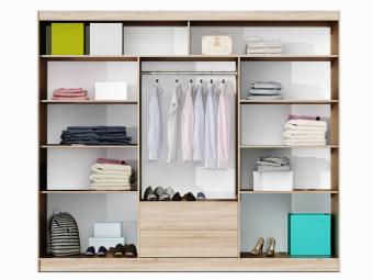 Lizbona 250 tolóajtós gardróbszekrény