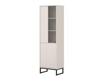 Helvetia meble Loft III 05 vitrin - fekete/kasmir Elemes nappali bútorok