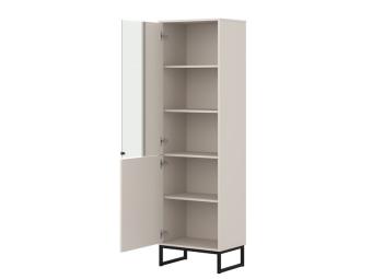 Helvetia meble Loft III 05 vitrin - fekete/kasmir Elemes nappali bútorok