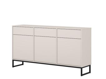 Helvetia meble Loft III 43 komód - fekete/kasmir Elemes nappali bútorok