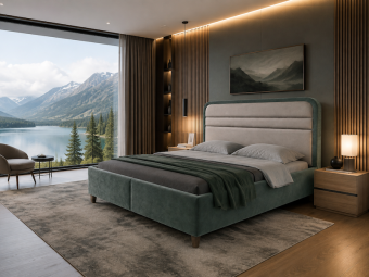 Alba design möbel Lumina 140 franciaágy keret - nem - nem - I. kat. Hálószoba