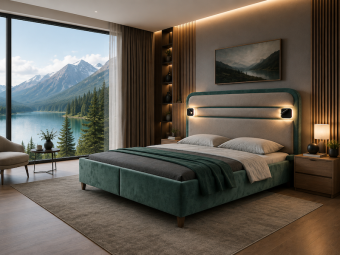 Alba design möbel Lumina 160 franciaágy keret - igen - igen - IV. kat.	 Hálószoba