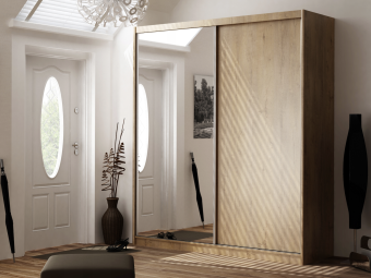 Maciej II tolóajtós gardróbszekrény