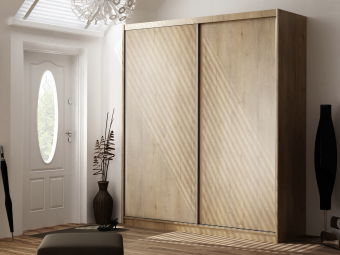 Maciej II tolóajtós gardróbszekrény