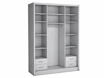 Maciej II tolóajtós gardróbszekrény