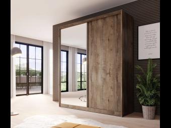 Maciej tolóajtós gardróbszekrény