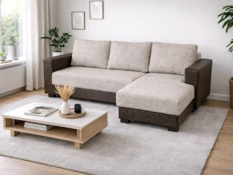 Wilu möbel Maldiv sarokgarnitúra - erősített - balos - E kat. Ülőgarnitúra